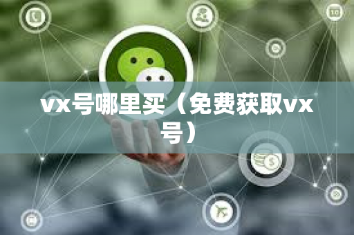 vx号哪里买（免费获取vx号）